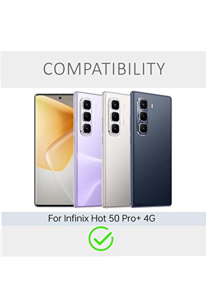 erorex Compatible With Infinix Hot 50 Pro Plus Case Clear Anti-Scratch Shock For Infinix Hot 50 Pro Plus…