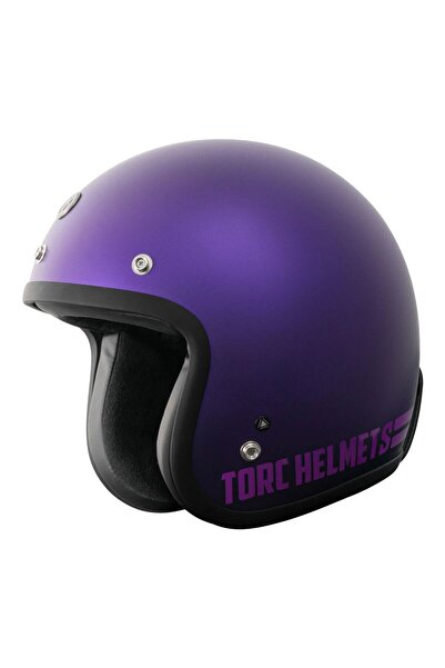 TORC T-50 Del Mar Call Indecent Açık Motosiklet Kaskı Mor