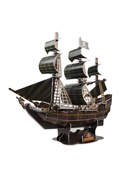 Vision XXI Puzzle 3D - Corabia Piraților Edward Teach, 104 Piese