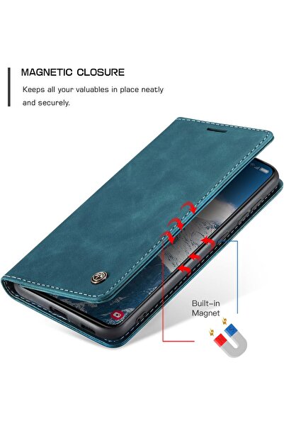 erorex For Samsung Galaxy S24 Fe Cover, Magnetic Adsorption Full Body Shockproof Protective Flip Cover