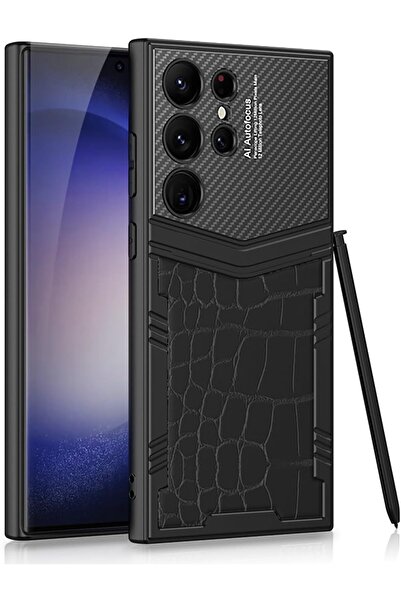 erorex جراب مناسب لهاتف Samsung Galaxy S24 Ultra مع قلم ستايلس