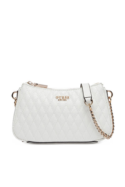 Guess Γυναικεία Τσάντα Χειρός Λευκή HWGG9626720