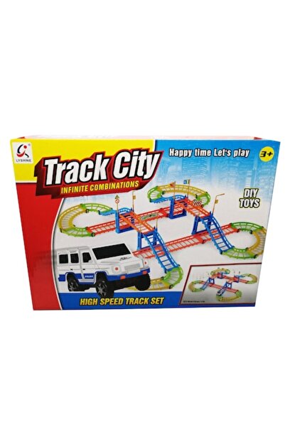Vision Construction Set, Circuit Track City, multicolor,