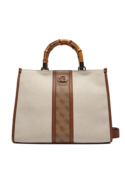 Guess Γυναικεία Τσάντα Χειρός σε Εκρού HWAG9337220