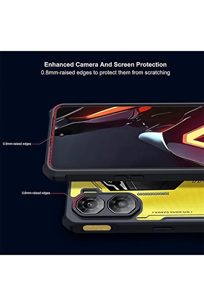 erorex For Zte Nubia Neo 3 5G Case, Camera Lens Protection Back Cover, Tpu+Pc Shockproof Bumper Mobile…