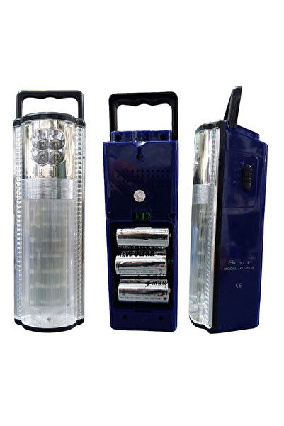 Skygo Pilli Büyük Boy Işıldak + 3 Adet Pil