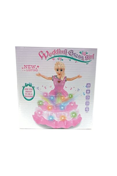 Vision XXI Jucărie interactivă, Fată îmbrăcată în rochie de mireasă, se lumin...