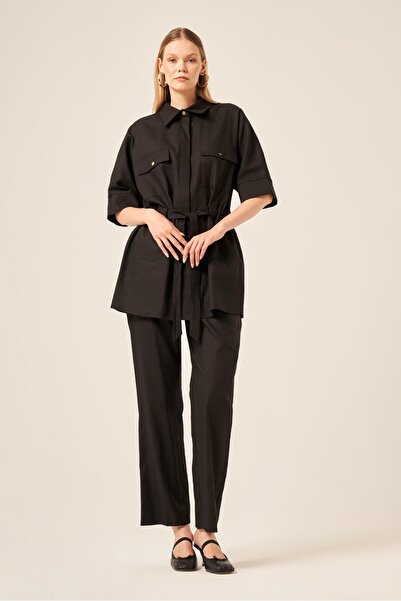 FTZ WOMEN Costum de in pentru femei negru 31196