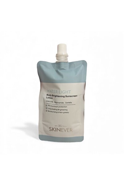 SKINEVER لوشن واقٍ من الشمس لتفتيح الجسم بضوء الماء