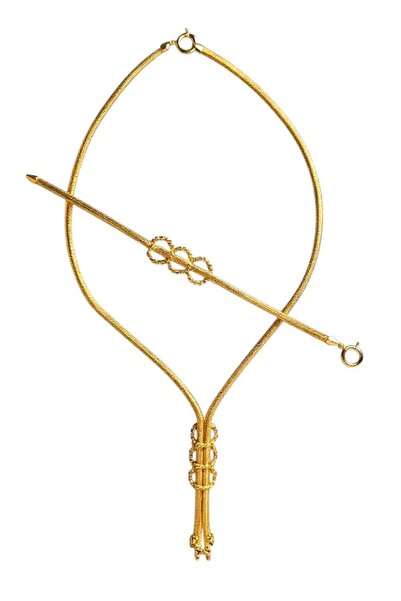 Hakan Güler Kuyumculuk 14 Ayar Altın İtalyan Örgü Kazze Set