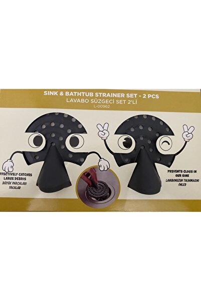 AKTEZ-EL مصفاة حوض المطبخ 2 قطعة تمنع انسداد حوض المطبخ
