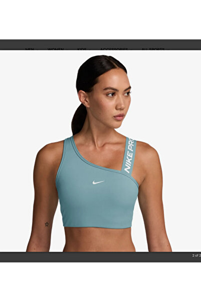 Nike Pro Swoosh MS Asymmetrical Bra Kadın Sporcu Sütyeni (yousportswear)
