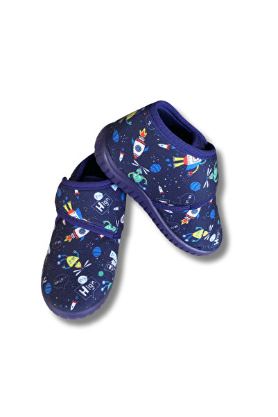 SOYLU Παντόφλες για αγόρια με μαλακό κέντημα Planet