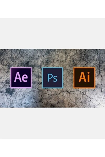 Adobe Photoshop + After Effects + Illustrator Ömür Boyu | Dijital Lisans Anah...