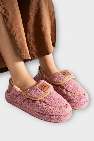 Liger Fluffy, Doesn'T Make Noise Eva Sole Women's Slippers Dried Rose