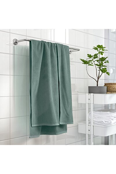 IKEA GULVIAL Bath towel, turquoise, 70 x 140 cm