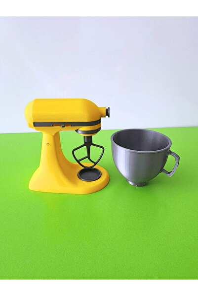 rmys Mutfak Şefi Oyuncak Figür/ Hamur Yoğurma Makinesi / Sarı