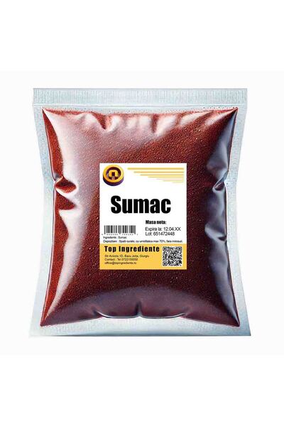 Top Ingrediente Sumac - Condiment Turcia - 250g