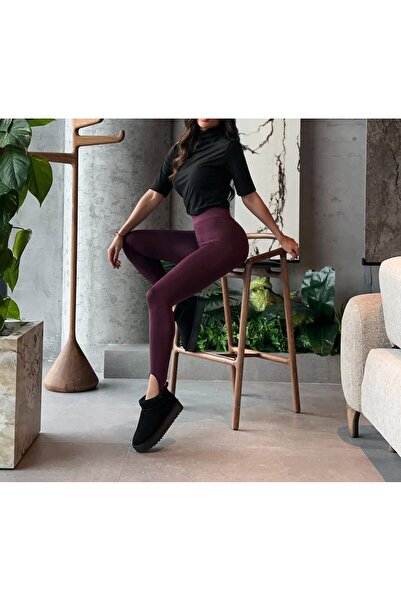 BeeYouStudio Scuba Fabric Leggings with Rubber Detail