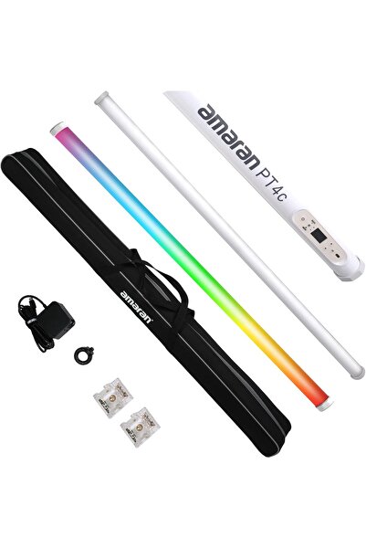 APUTURE Amaran PT4C, Pixel Tube Light, 16 RGBWW Pixels Tube LED, 32W Power (120cm/47.2Inch)