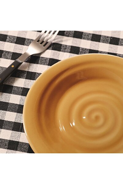 IKEA SANDSKÄDDA Side plate, yellow, 20 cm