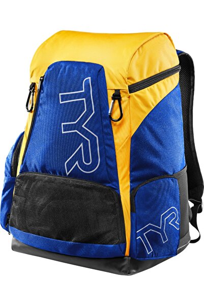 TYR Alliance 45L Backpack (Royal/Yellow)