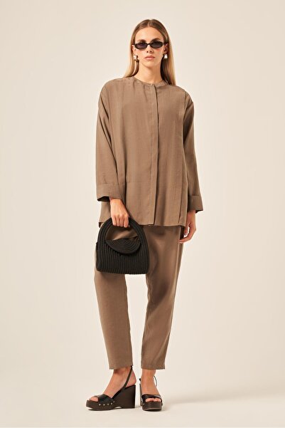 FTZ WOMEN بدلة ايروبين للسيدات كاكي 31198