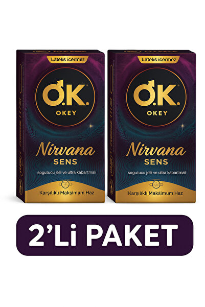 Okey Nirvana Sens Prezervatif 8*2