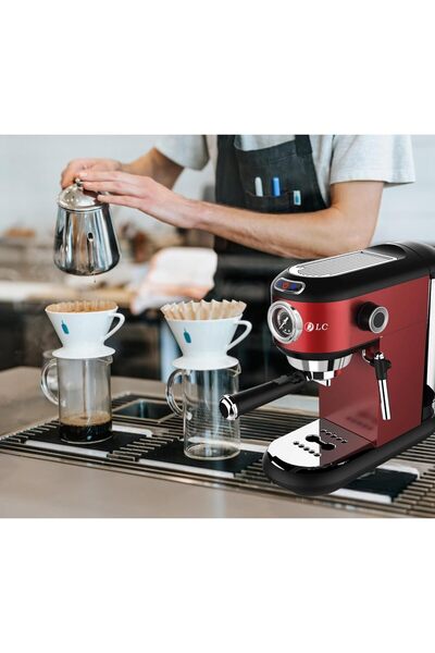 Fipka DLC-CM7318 DLC Espresso Coffee Maker 1000ml 1450 Watt 15 Bar