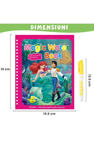 Pitikot Magic Book Pitikot® Water Coloring Book, Reusable