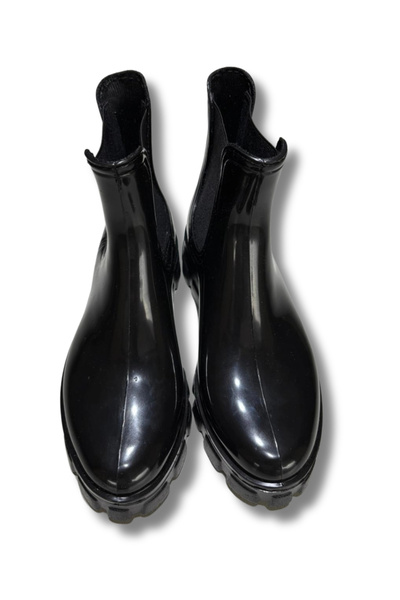 belixspor Cizme de damă elastice până la gleznă, cu talpă înaltă, anti-alunecare, 36-40, negru