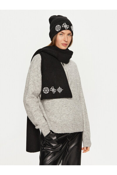 Guess Γυναικείο Κασκόλ Μαύρο AW5178POL03