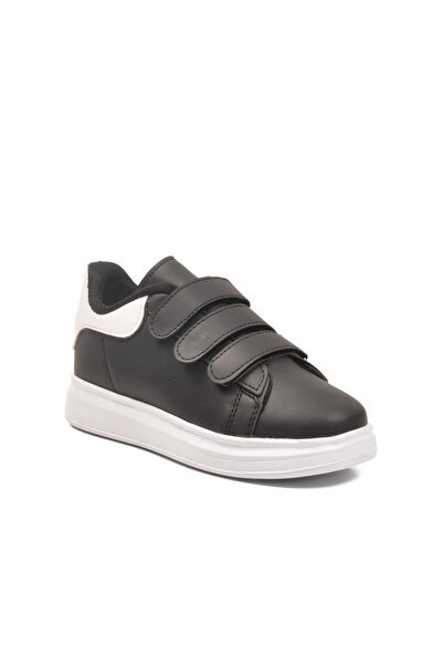 WALKWAY 2480-26K F Black-White Children's Sports Shoes