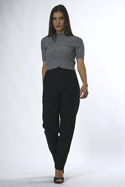 ABBRA Women's Front Flare Trousers