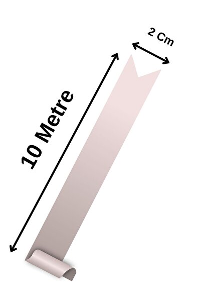 EL İŞİ DİY CRAFT Cream Beige Glittered Jute Straw Patterned Lace Ribbon 2 cm X 10 Meters Handcrafted Packaging Decoration Ribbon