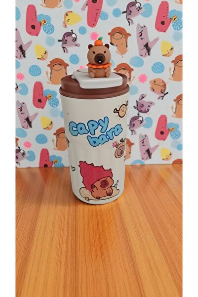 FAMEMUS ACCESSORY قارورة ماء كابيبارا كابيبارا من الفولاذ المقاوم للصدأ