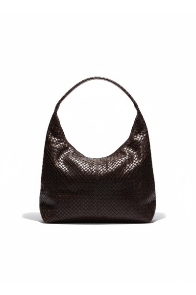 Avueco Geantă tricotată maro