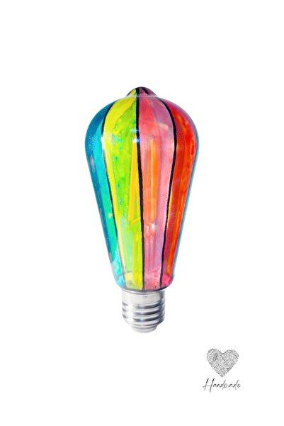 shop Balon Rustik Ampül Vitray Ampül Ambians Ampül Tasarruflu Ampül Rengarenk Ampül