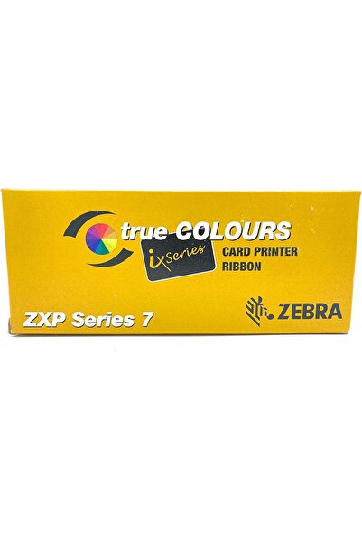Zebra شريط ألوان True Colors IX Series من Technologies 800077-740 لسلسلة ZXP، متوافق مع نظام التشغيل 7، Ymcko