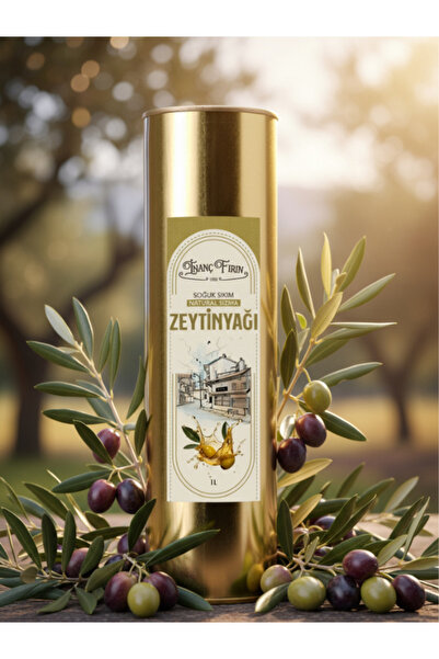 İNANÇ FIRIN Natural Sızma Zeytinyağı 1 Litre (Soğuk Sıkım)