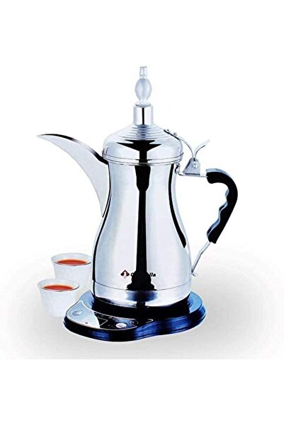 Gulf Dallah Turkish Coffee Maker from Gulf Dallah, 1000 ml, Silver