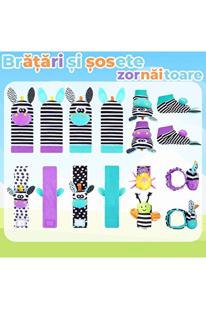 Pitikot Set jucarii interactive pentru bebelusi