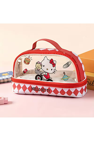 BABUN Large Capacity Erasable Easy-To-Clean Sanrio Kuromi Hello Kitty My Melody Pen Holder
