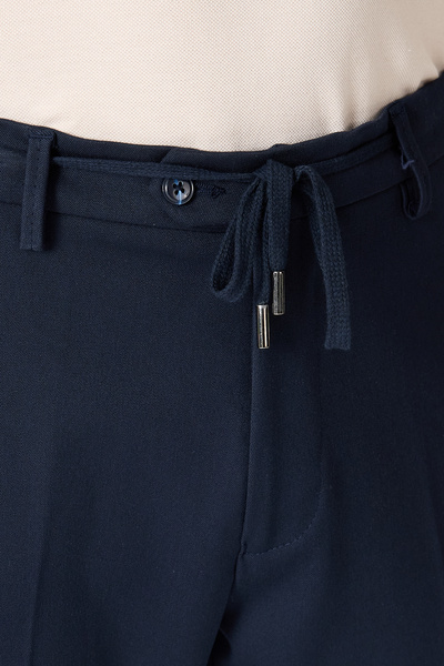 Frappoli Rollex Чоловічі сині 4 сезони Придатні для носіння Лікра Шнурівки Jogger Штани