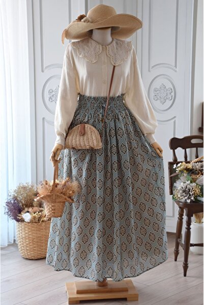 EMİNOS BUTİK Φούστα με έθνικ σχέδιο