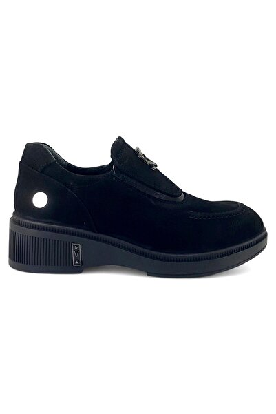 Mammamia 7105 25Ka Women's Casual Shoes Black Nubuck