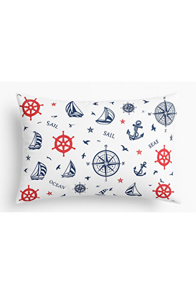 sehra Pillowcase 70% Cotton Mold Rose Flower Geometric Car Nautical Star Children Patterned