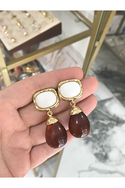 the ASEL İNCİ أقراط من سلسلة فينتاج من العلامة التجارية موديل