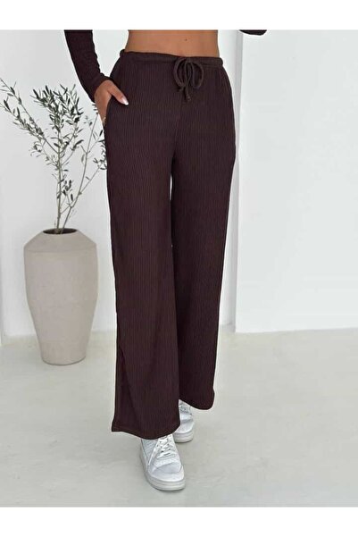 cemo Women's Ribbed Knitwear Set – Comfortable Fit & Casual Style