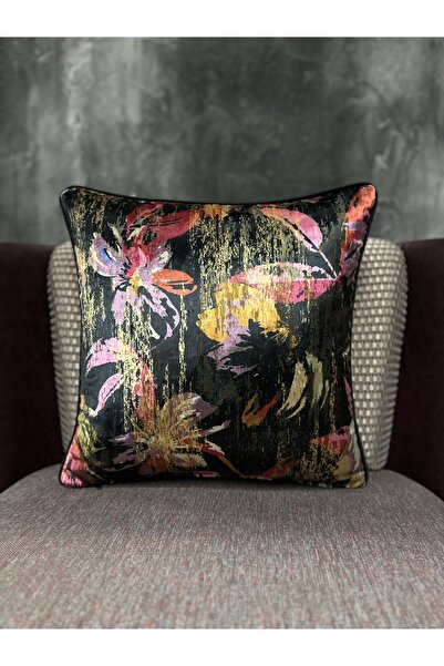 Fabricland Lilyum 43 - Husă de pernă din catifea țesută din seria Lilyum 43x43